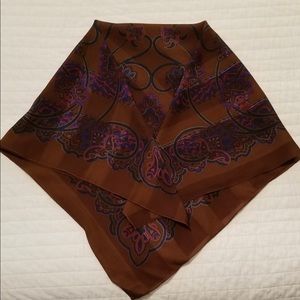 Women's Multicolored Polyester Scarf